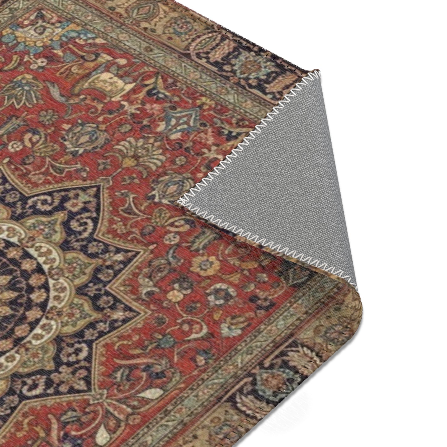 Traditional Persian Medallion Area Rug