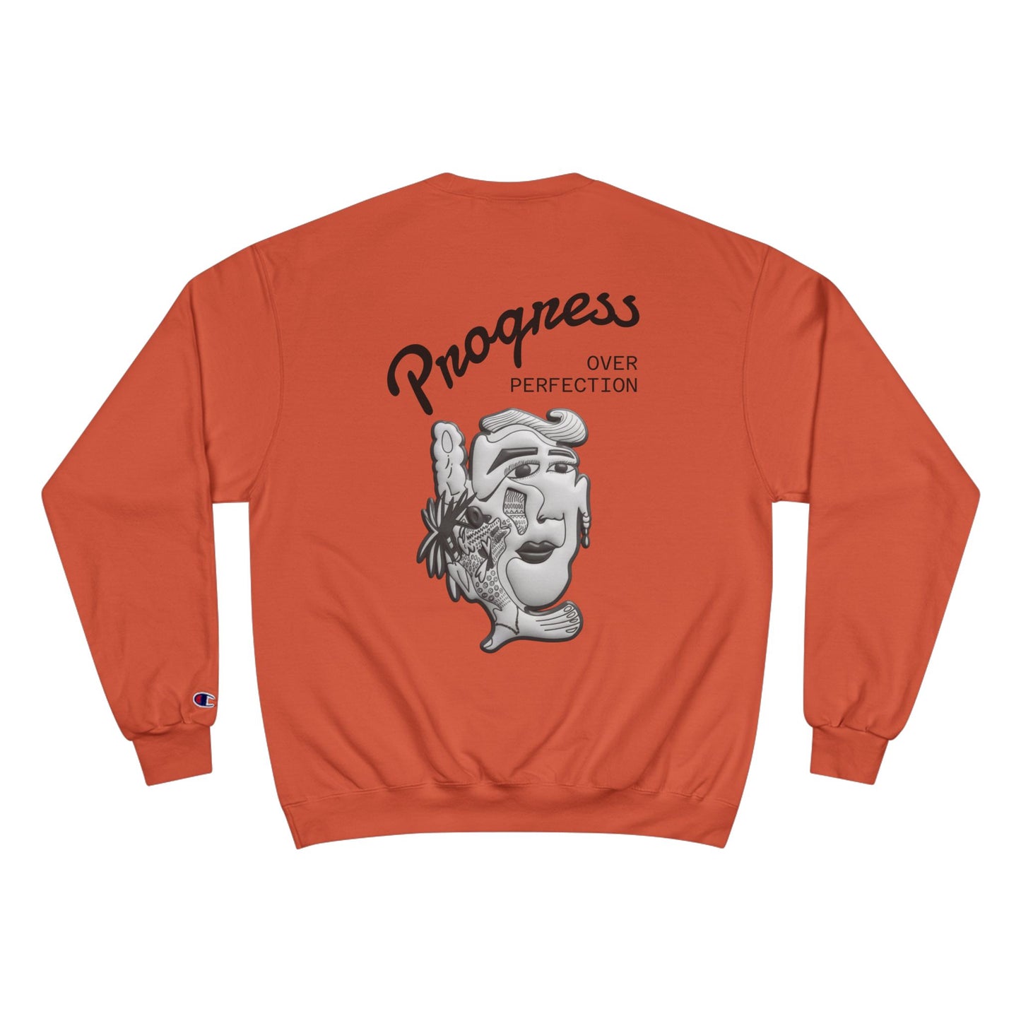 Progress Over Perfection Champion Crewneck