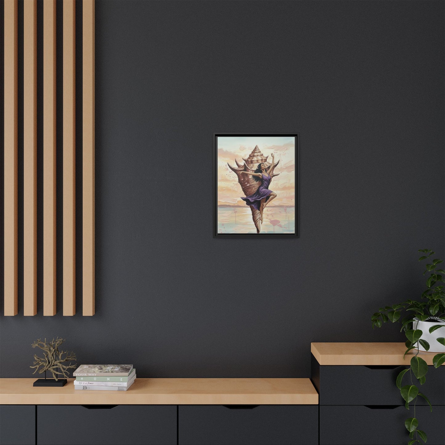 Vibration of the Keys Conch Shell Dancer (Purple)