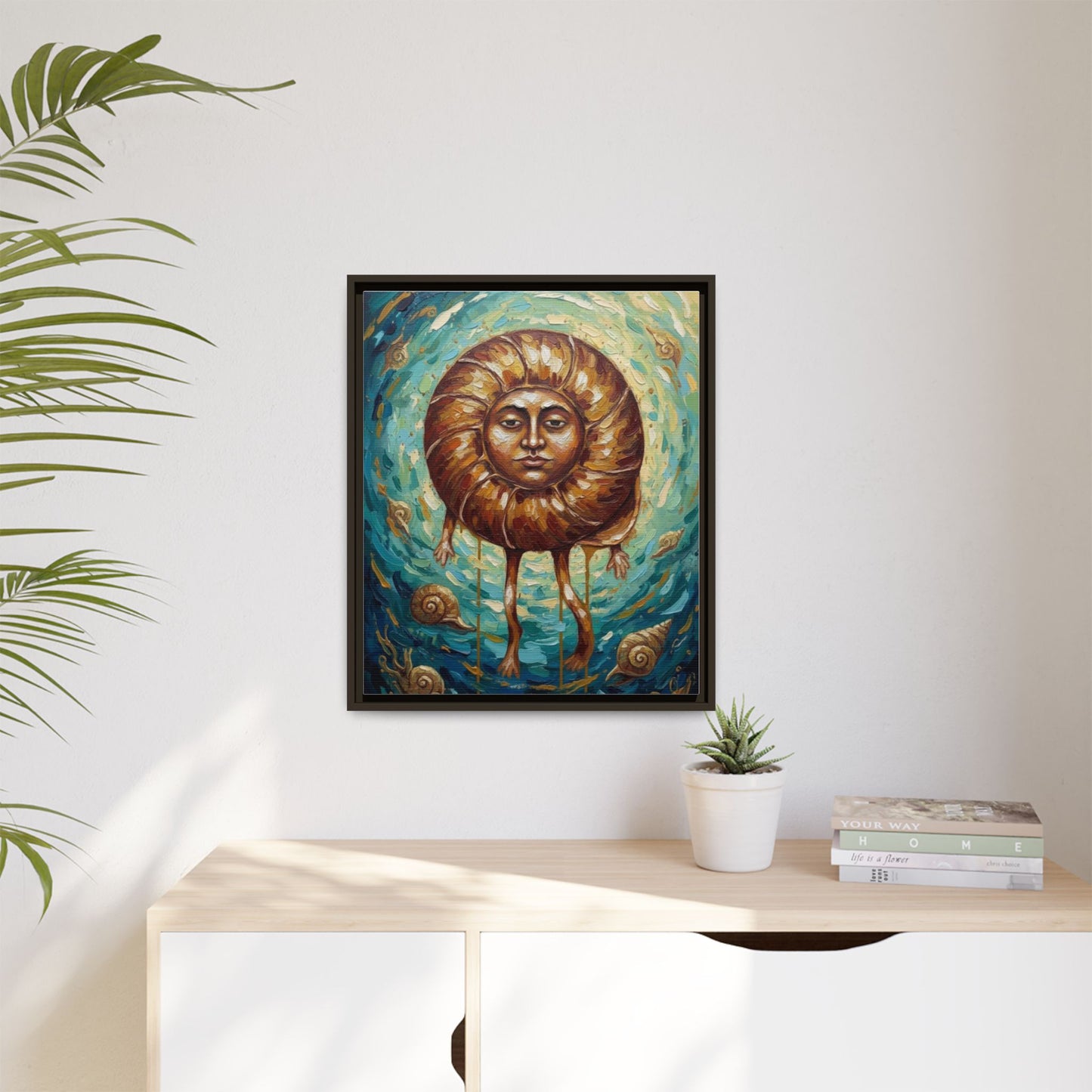 Vibration of the Keys “Father Conch” Wall Art