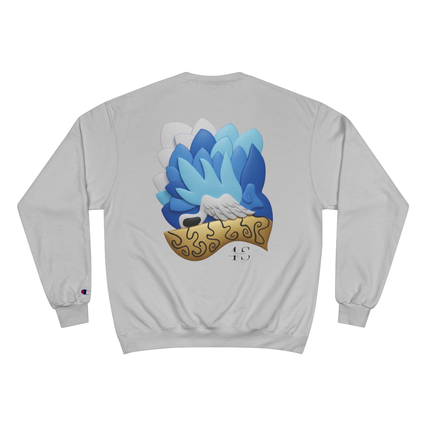 Wholeness — Spiritual Floral Champion Sweatshirt