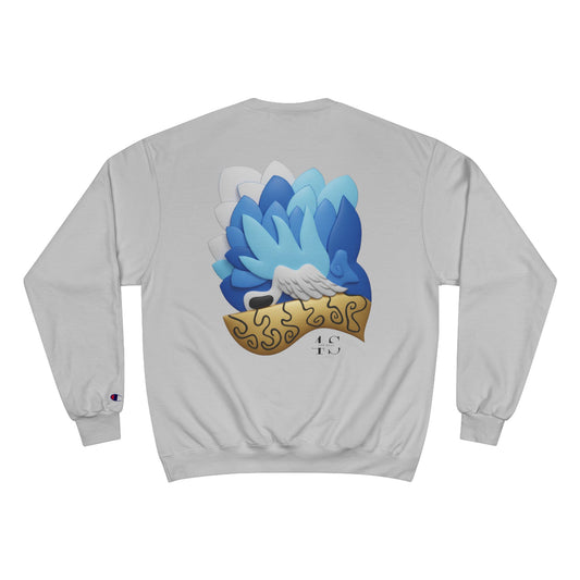 Wholeness — Spiritual Floral Champion Sweatshirt