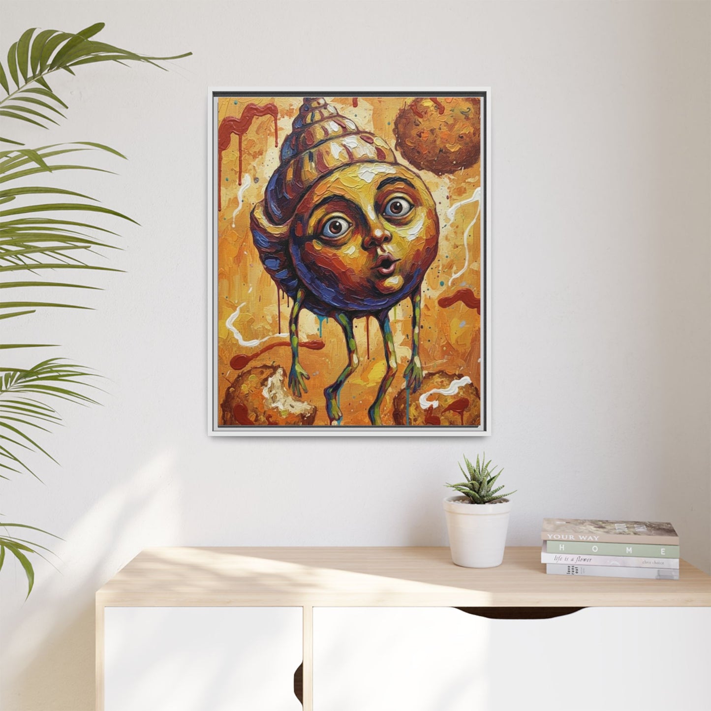 Vibration of the Keys “Conch Fritters” Wall Art