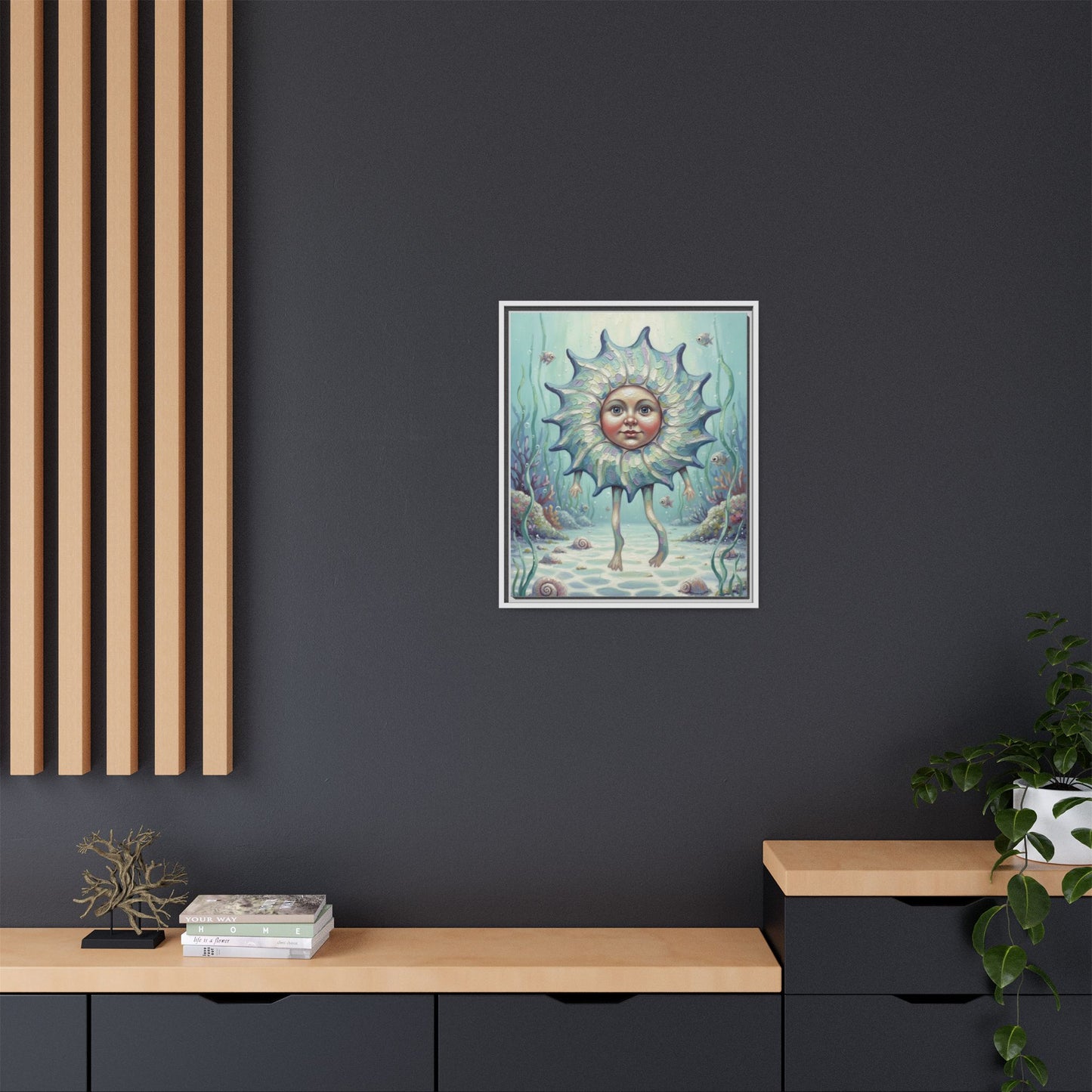 Vibration of the Keys “Baby Conch” Wall Art