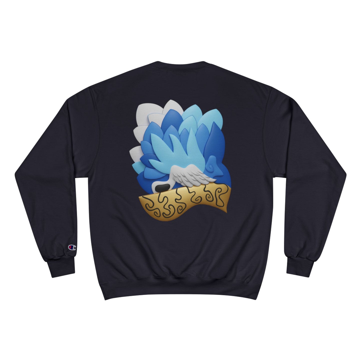Wholeness — Spiritual Floral Champion Sweatshirt