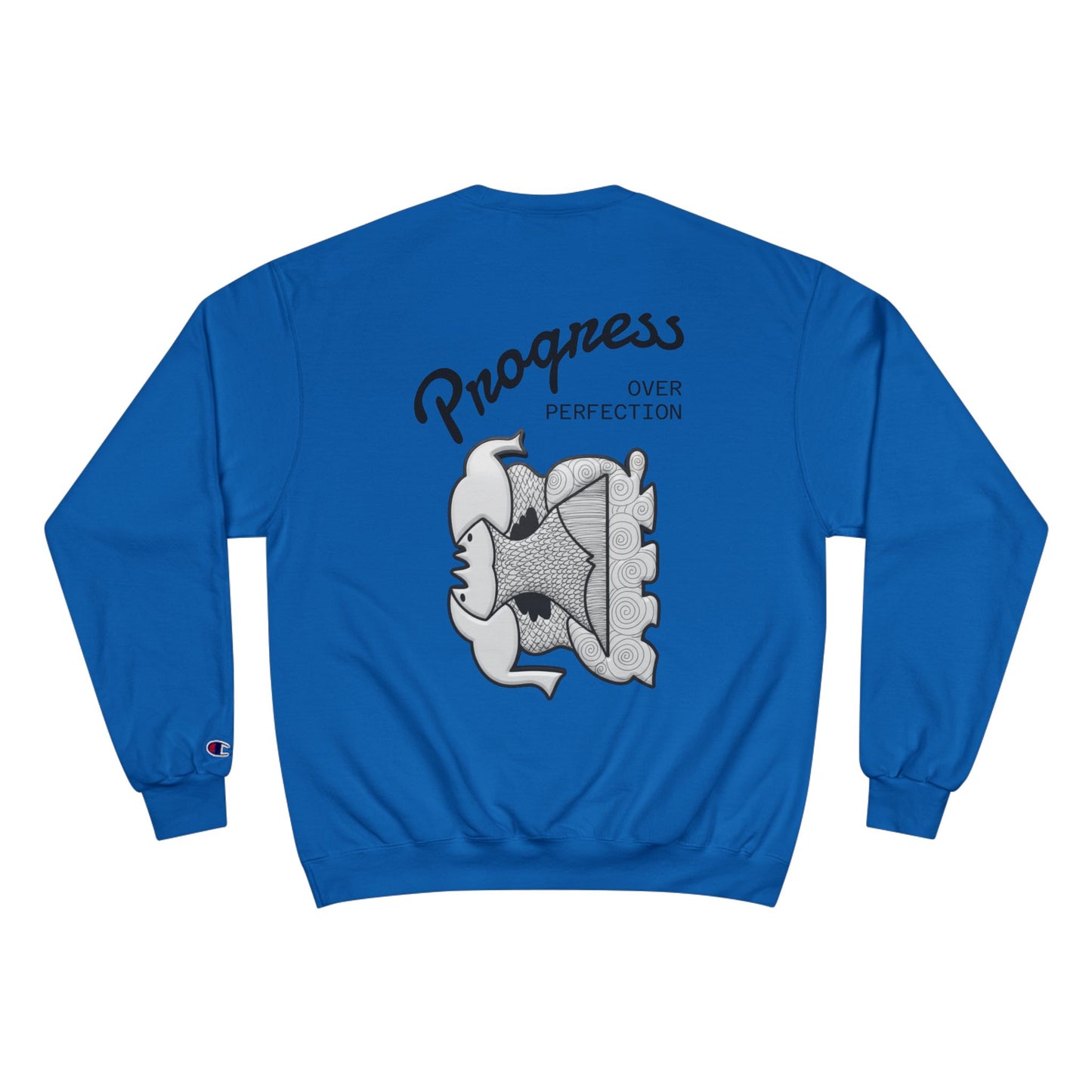 Progress Over Perfection Champion Crewneck