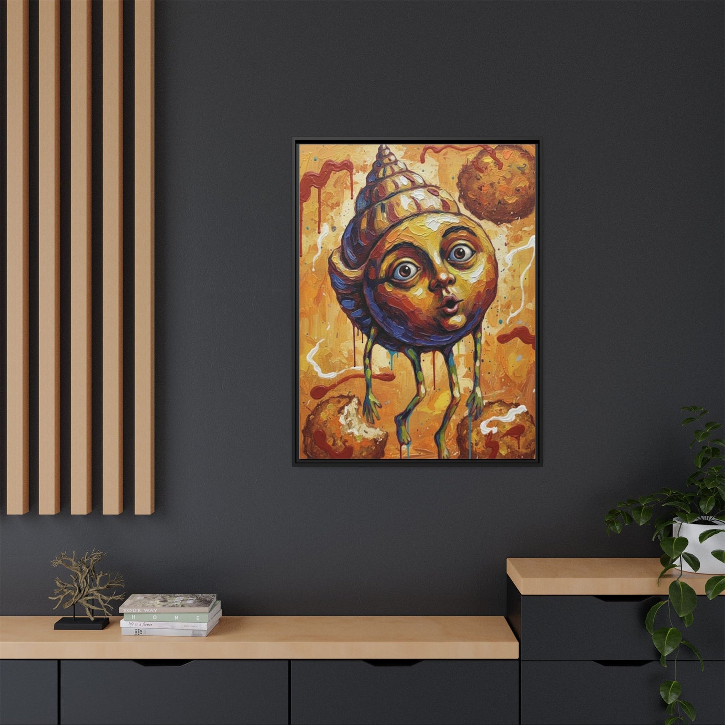 Vibration of the Keys “Conch Fritters” Wall Art