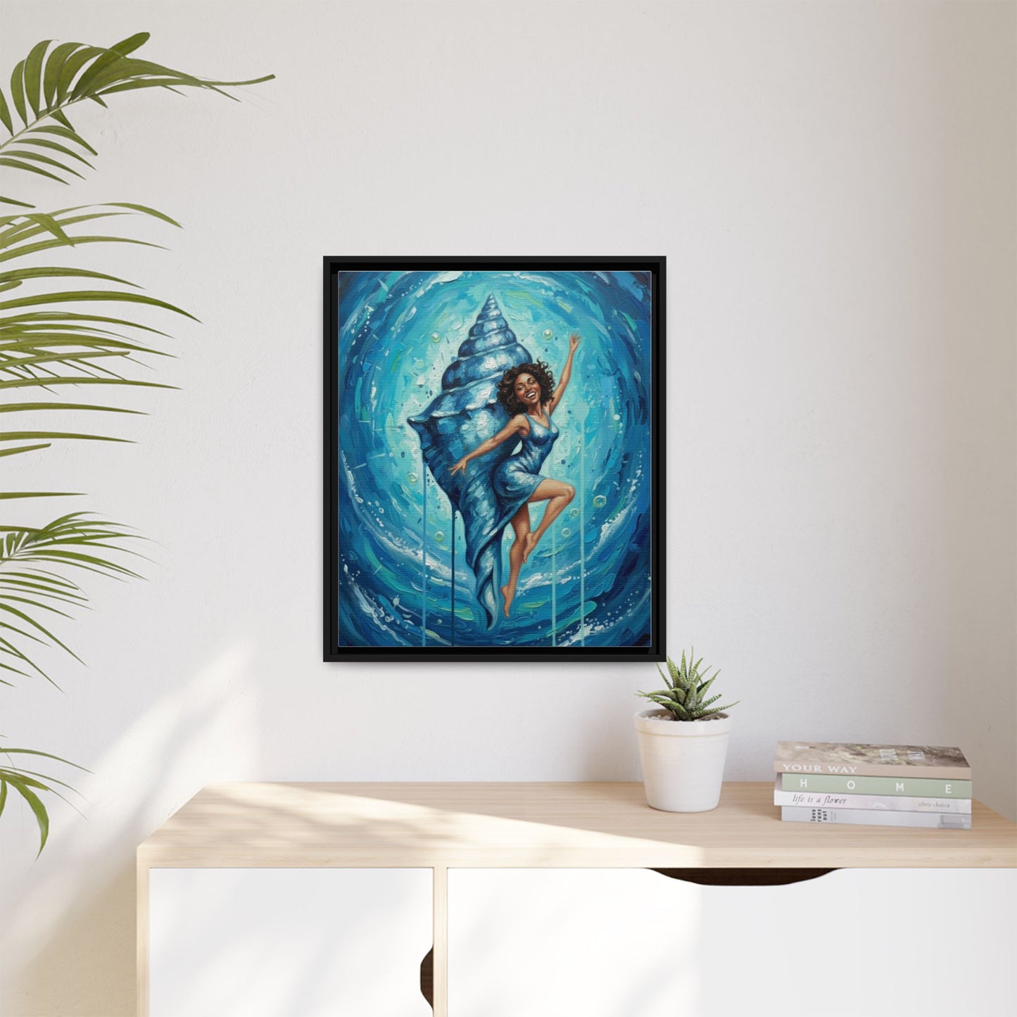 Vibration of the Keys Conch Shell Dancer (Blue)