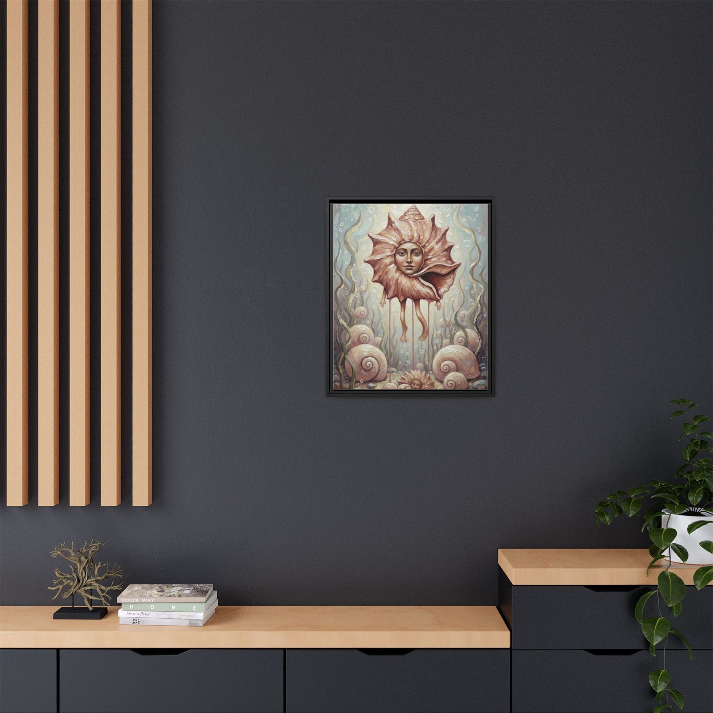 Vibration of the Keys “Mother Conch” Wall Art