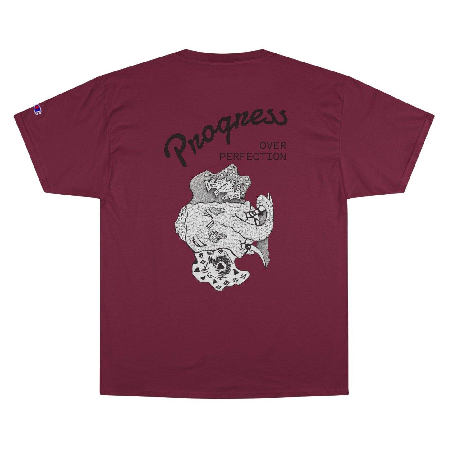 Progress Over Perfection Champion T-Shirt