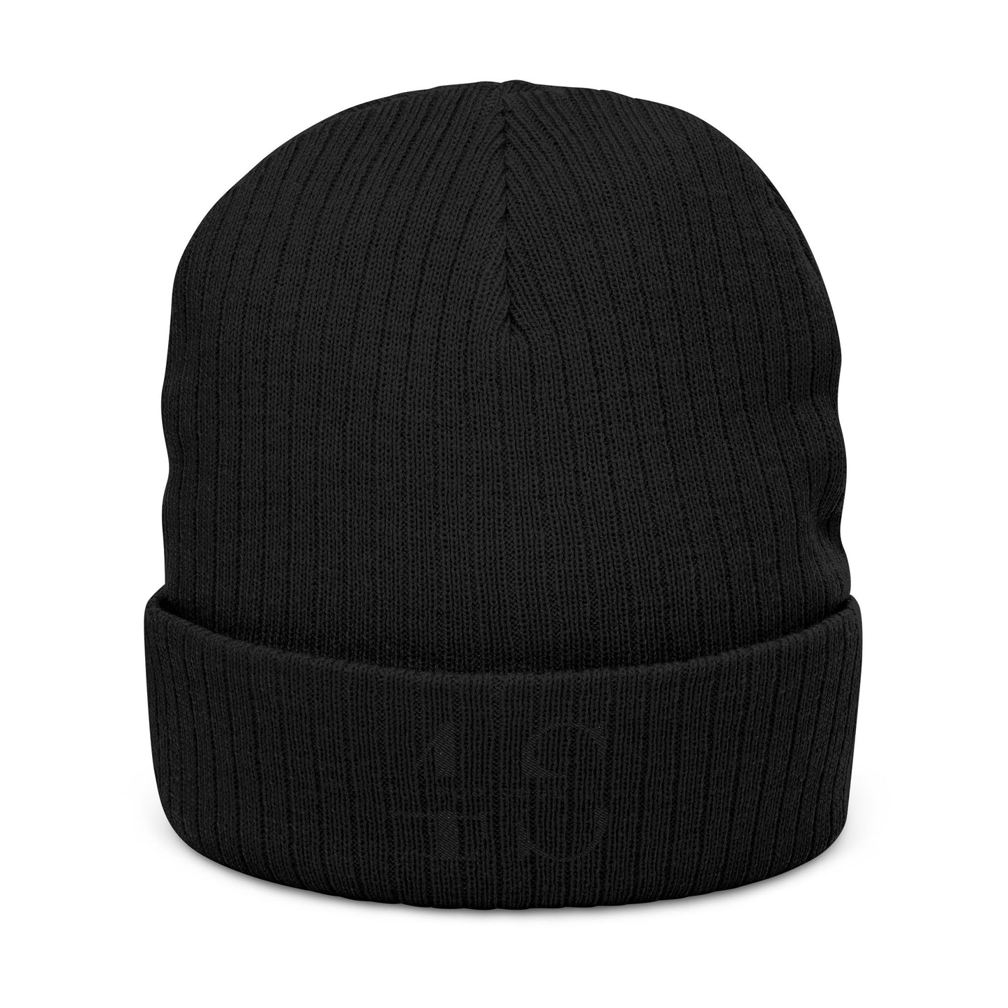 For Soul Embroidered Ribbed Beanie