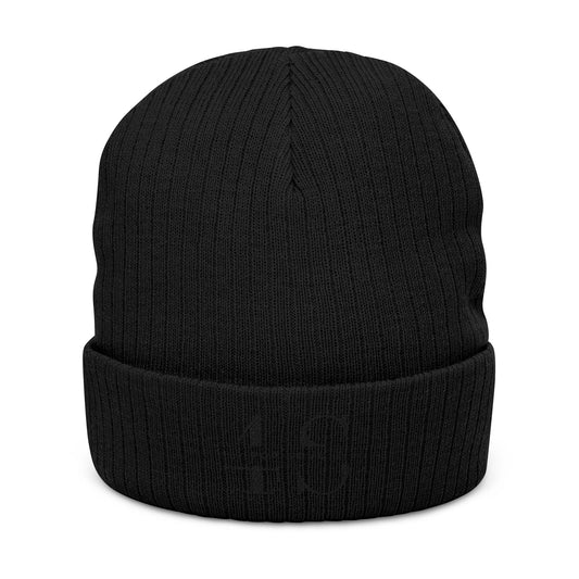For Soul Embroidered Ribbed Beanie