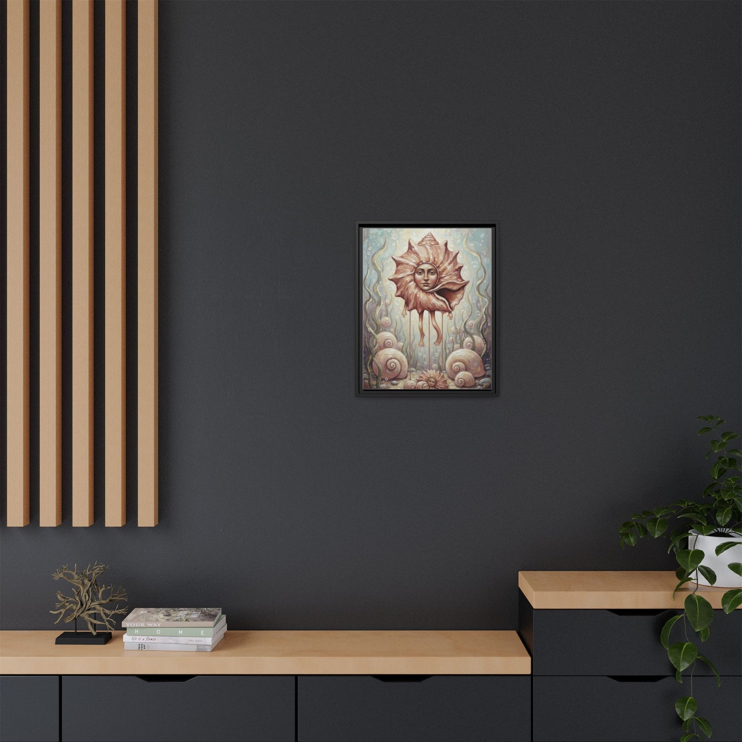Vibration of the Keys “Mother Conch” Wall Art