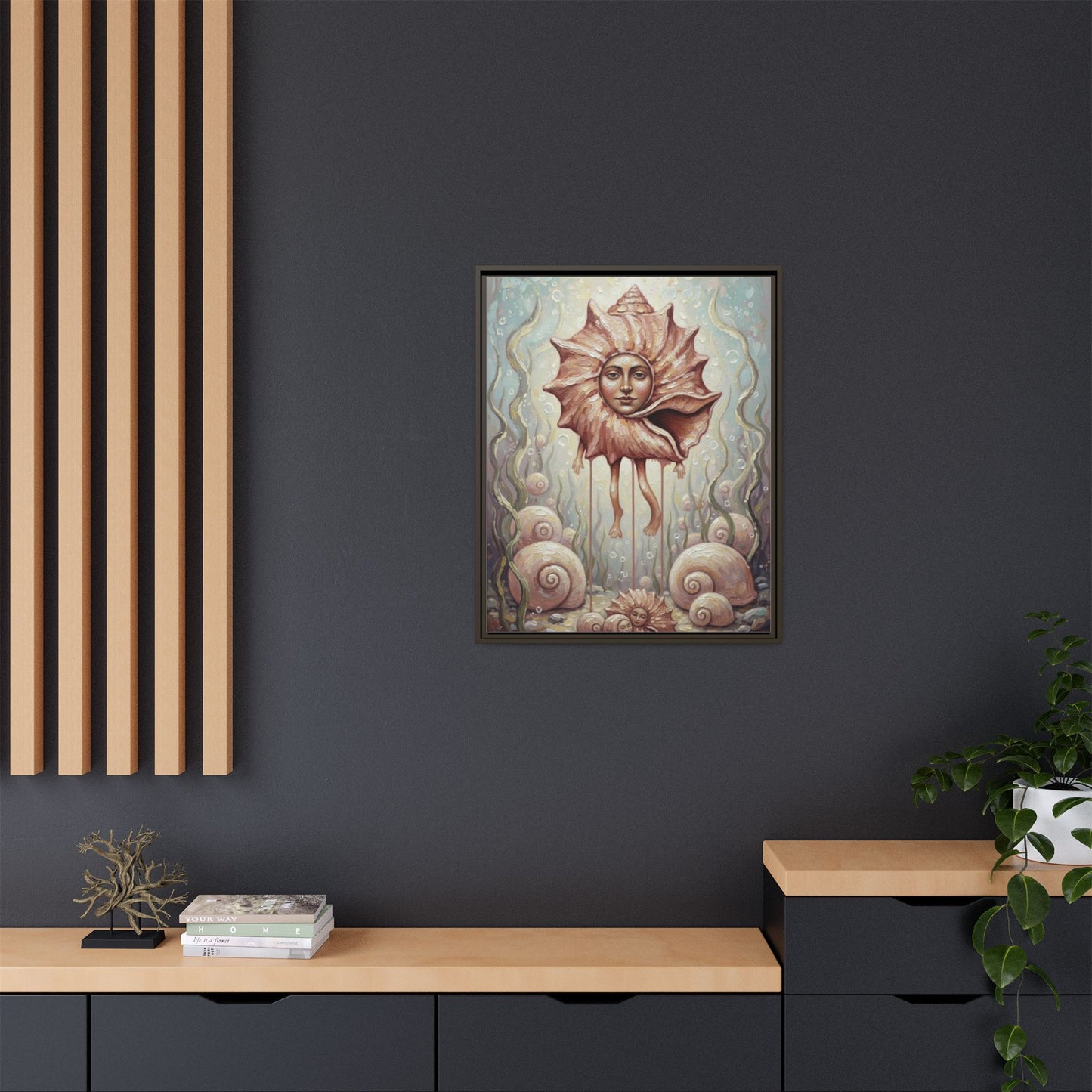 Vibration of the Keys “Mother Conch” Wall Art
