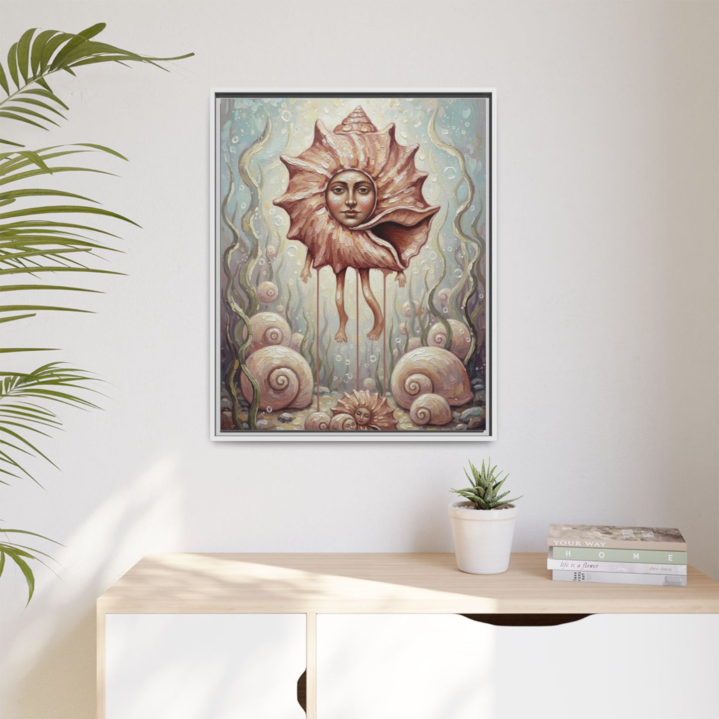 Vibration of the Keys “Mother Conch” Wall Art
