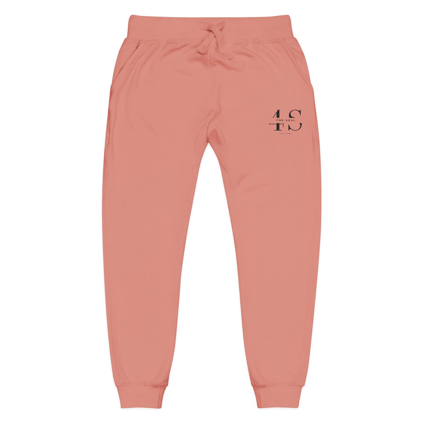 For Soul Embroidered Fleece Sweatpants