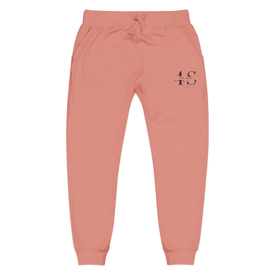 Embroidered Coral Fleece Sweatpants — Cozy Joggers with For Soul Logo