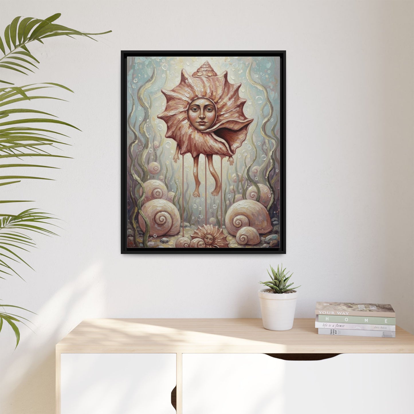 Vibration of the Keys “Mother Conch” Wall Art