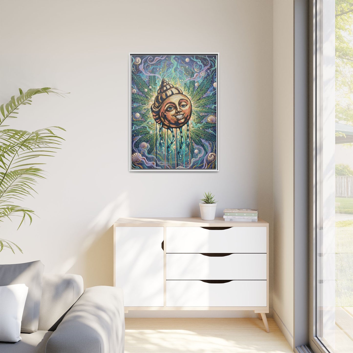 Vibration of the Keys “Legalized Conch” Wall Art