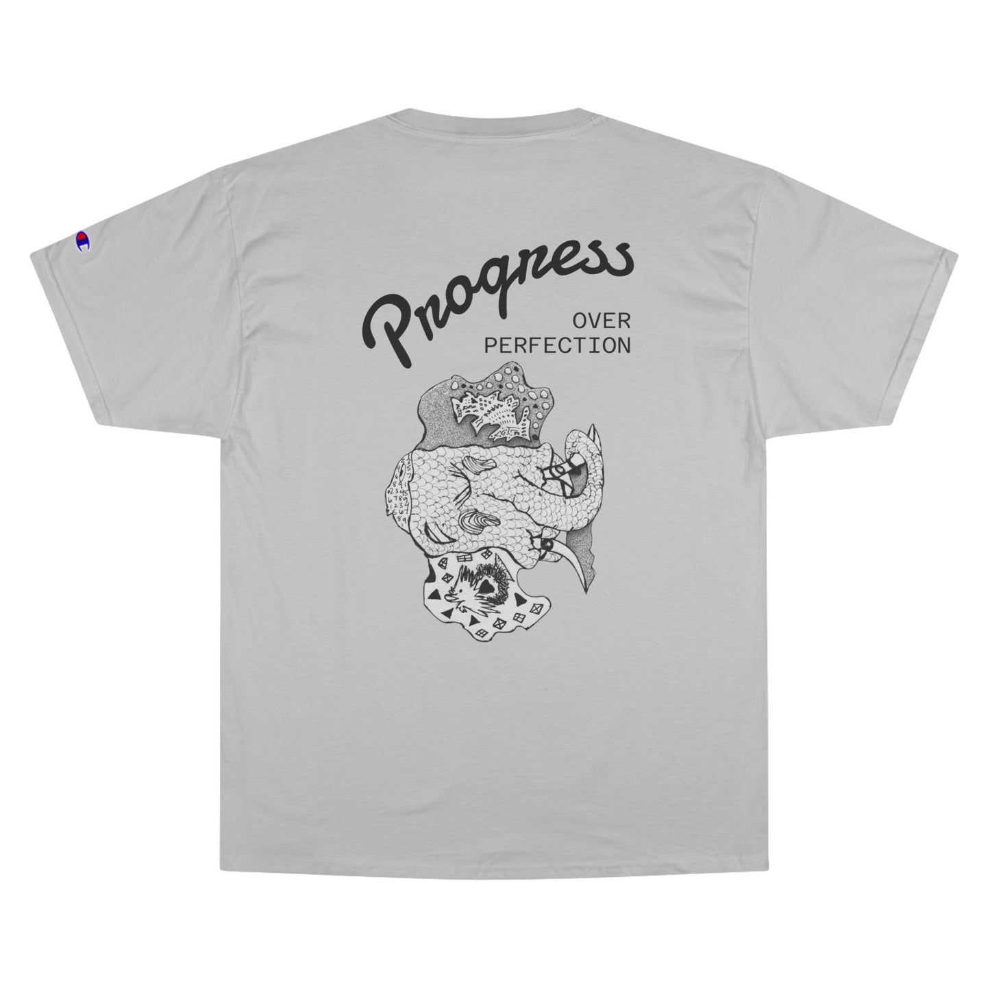 Progress Over Perfection Champion T-Shirt