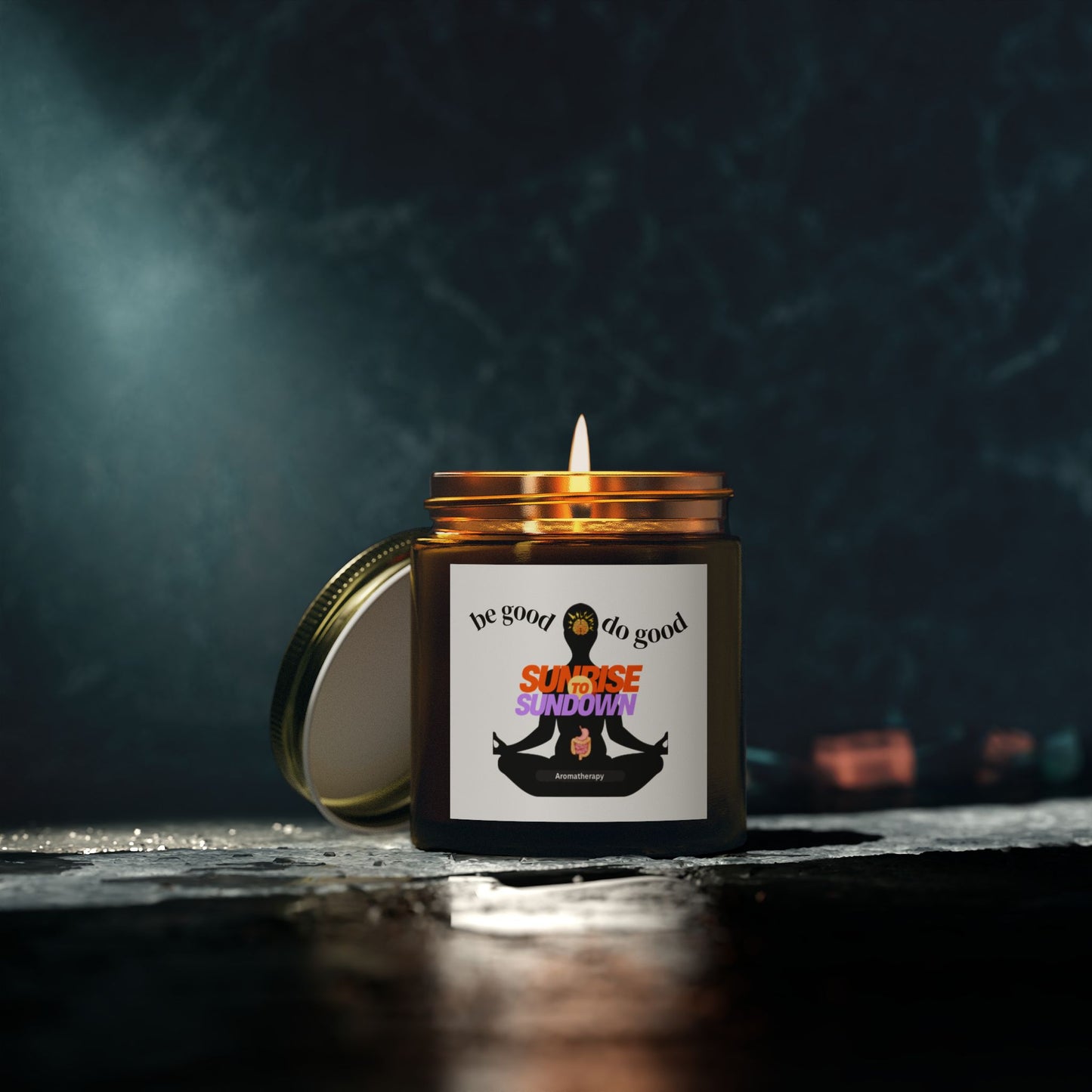 Scented Candle — “Sunrise to Sundown” (4oz & 9oz)