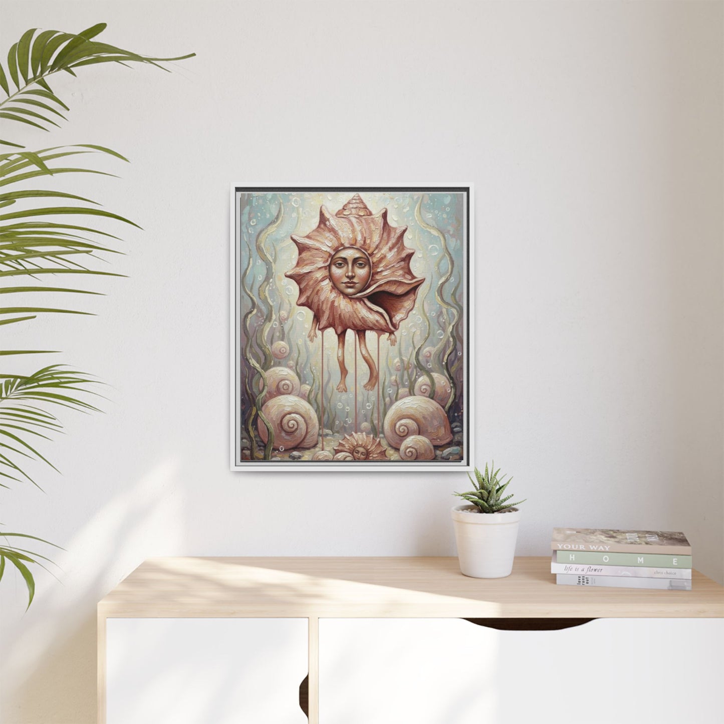 Vibration of the Keys “Mother Conch” Wall Art