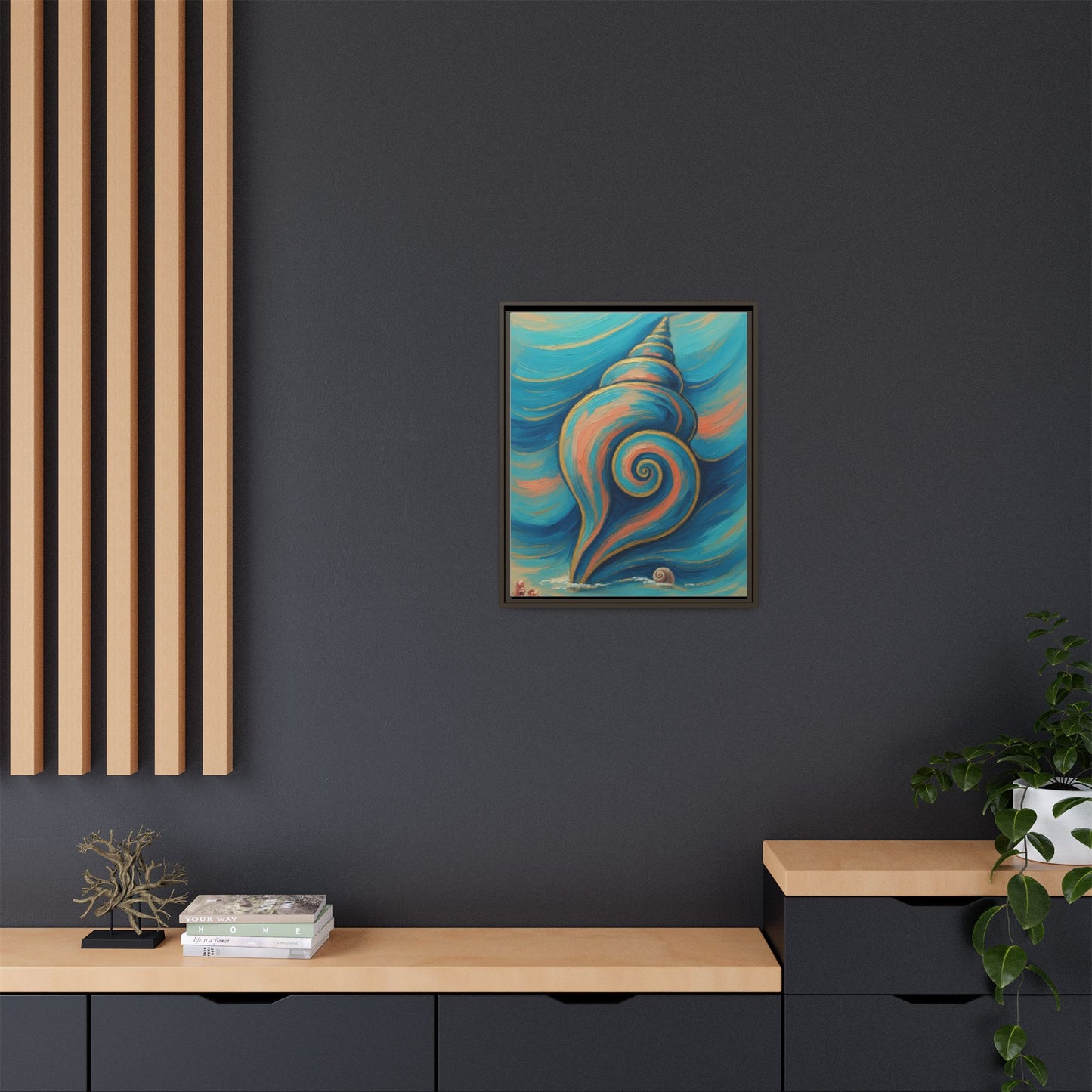 Vibration of the Keys – Colorful Sea Shell Coastal Wall Art