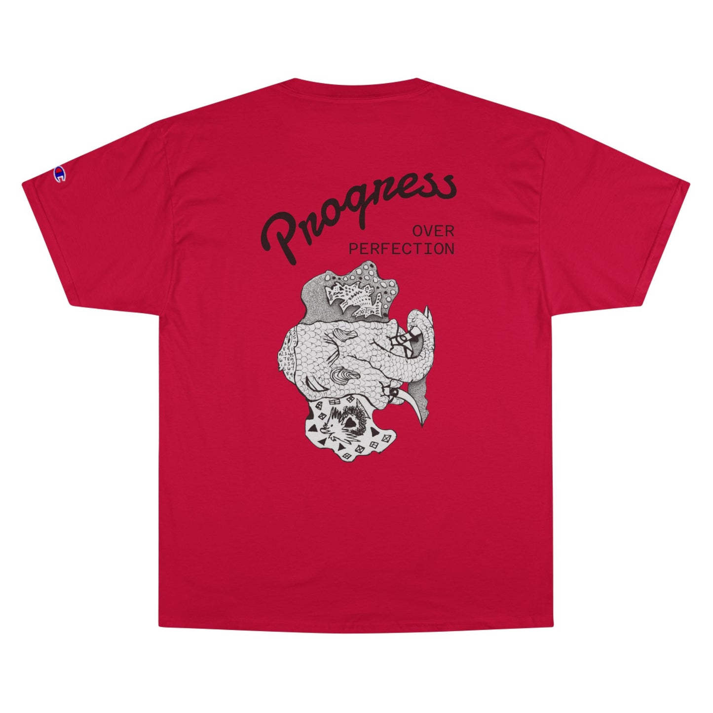 Progress Over Perfection Champion T-Shirt