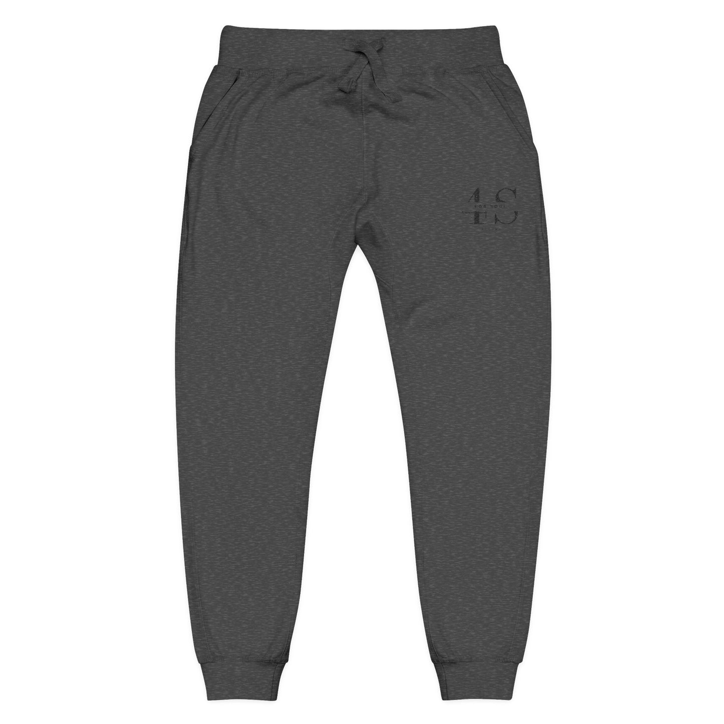 For Soul Embroidered Fleece Sweatpants