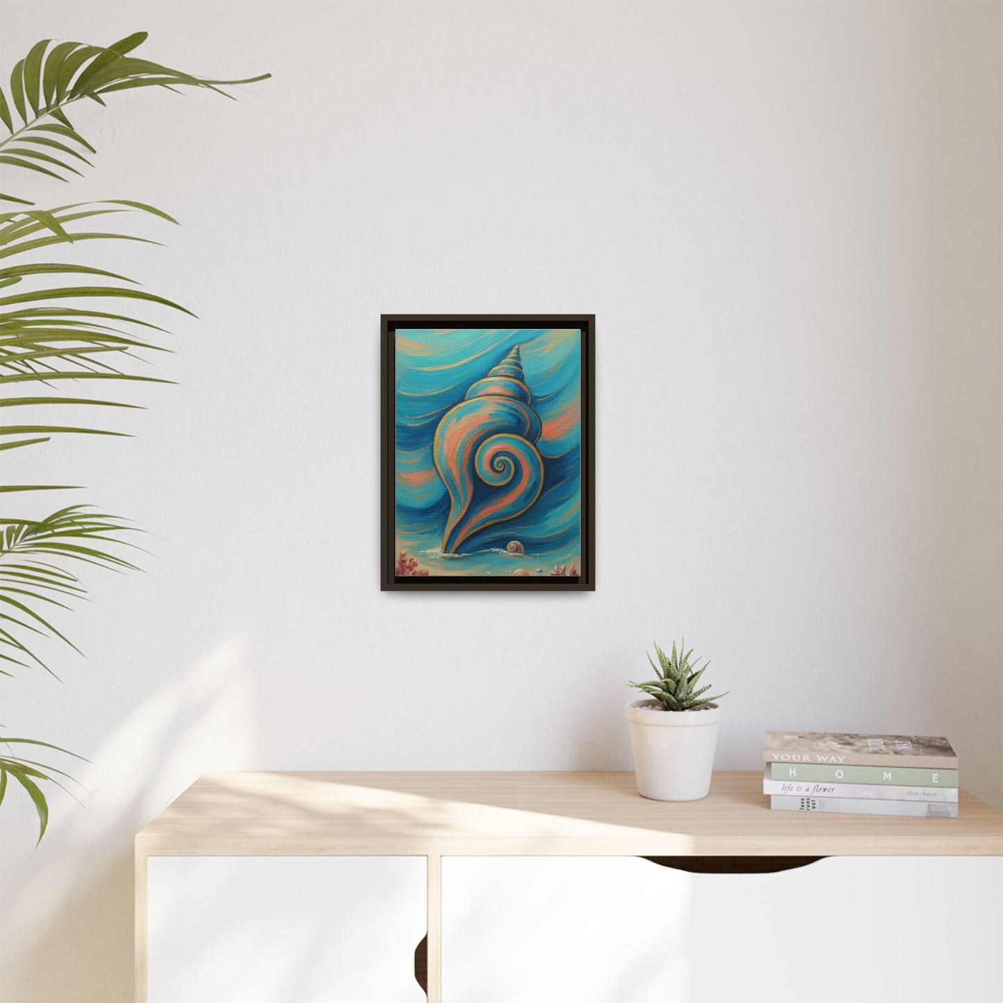 Vibration of the Keys – Colorful Sea Shell Coastal Wall Art