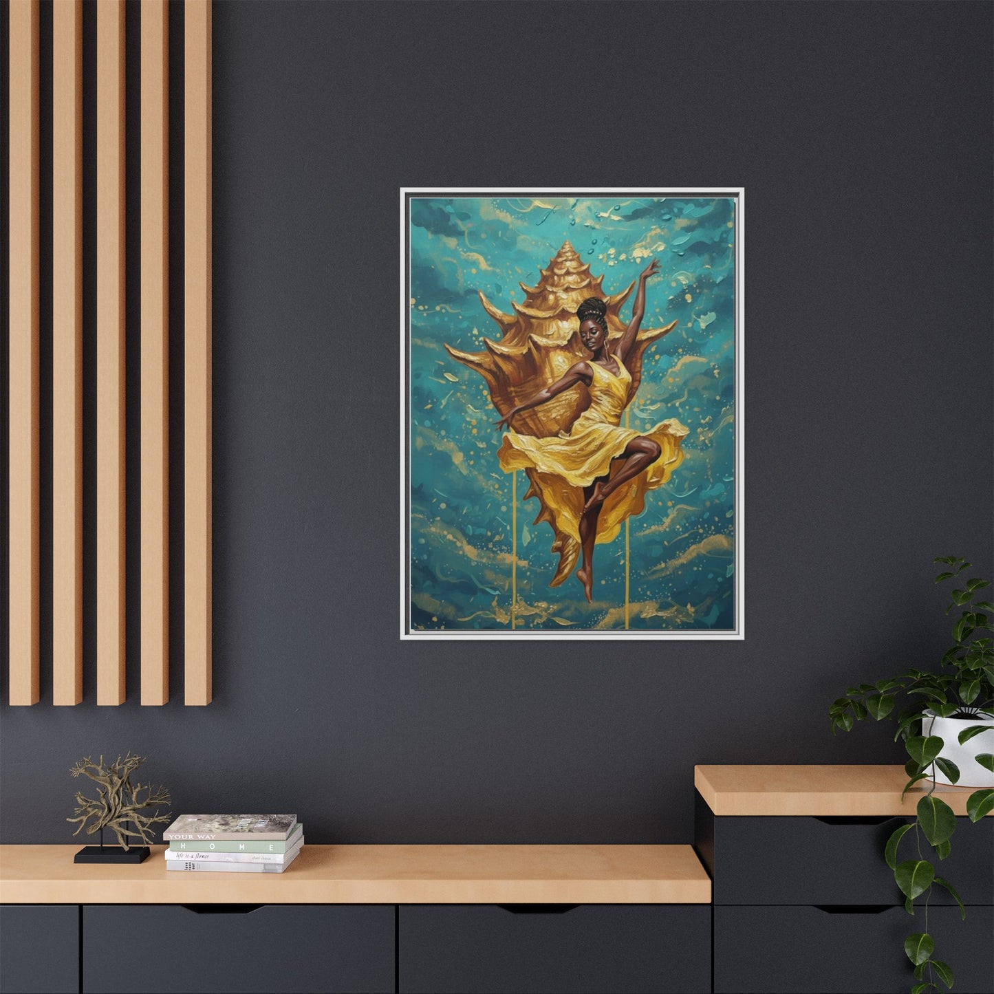 Vibration of the Keys Conch Dancer (Gold)