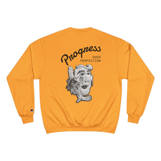 Progress Over Perfection Champion Crewneck
