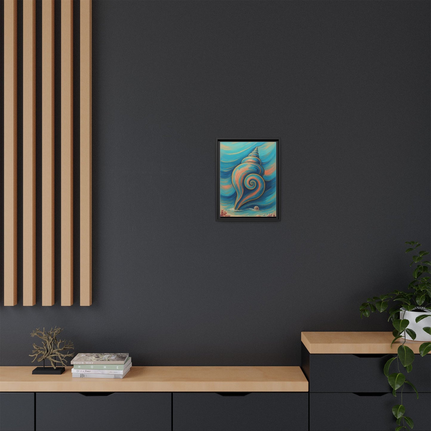 Vibration of the Keys – Colorful Sea Shell Coastal Wall Art