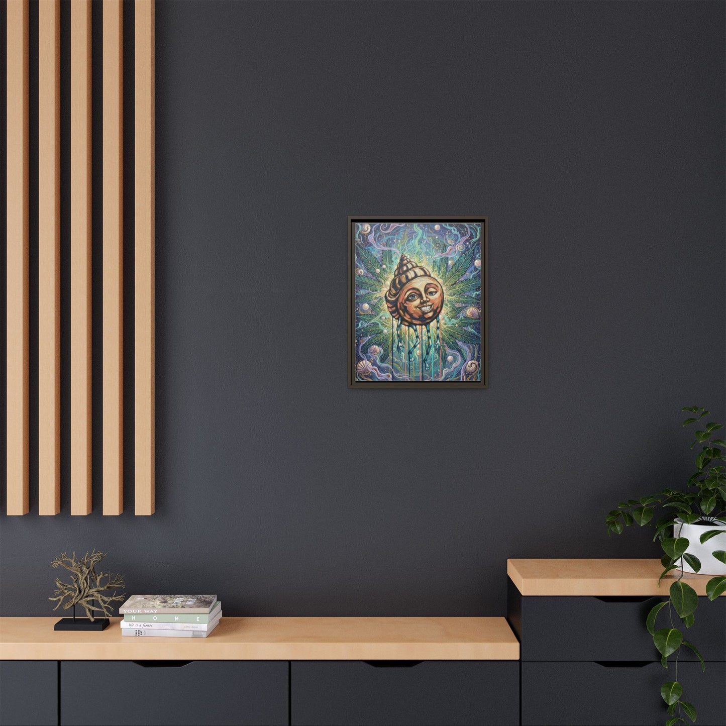 Vibration of the Keys “Legalized Conch” Wall Art
