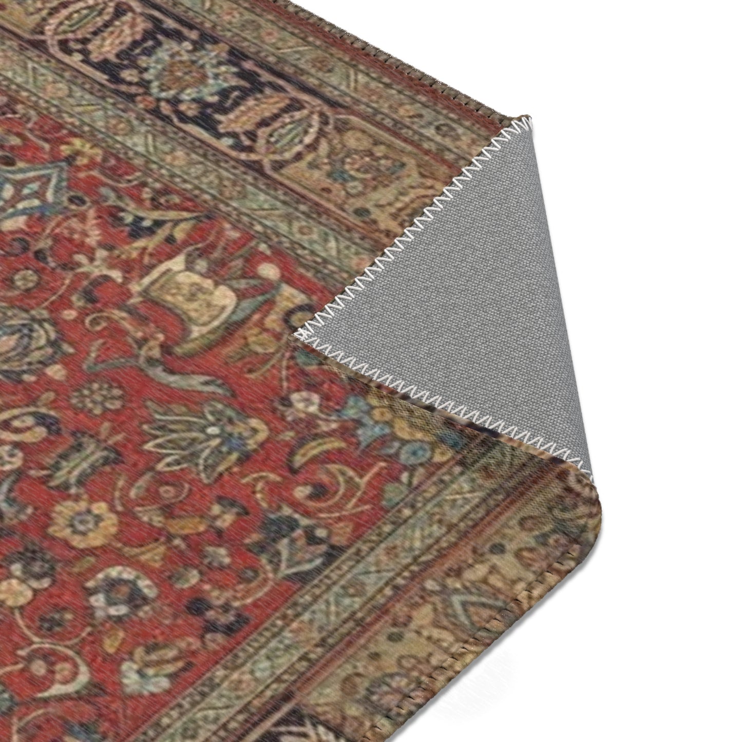 Traditional Persian Medallion Area Rug