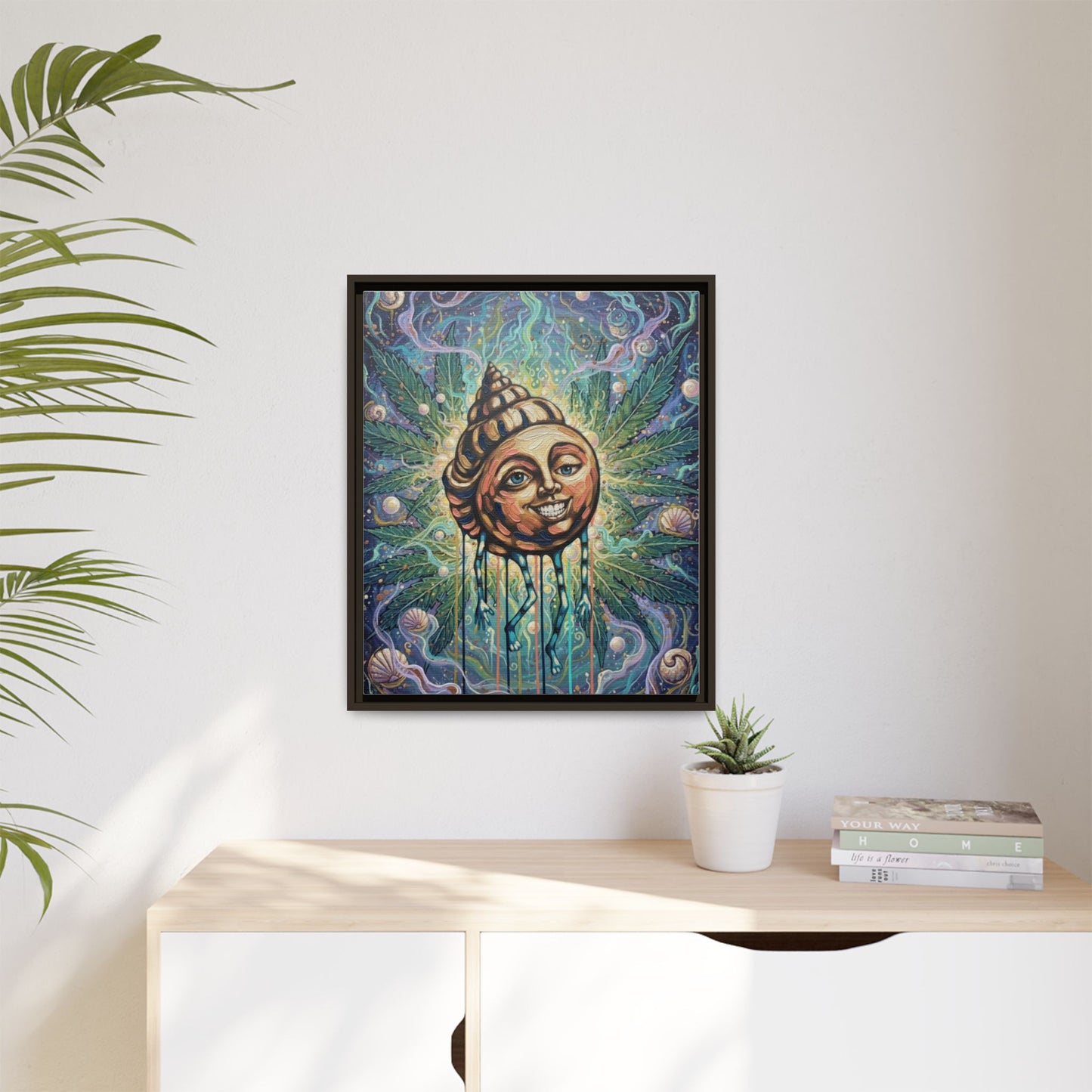Vibration of the Keys “Legalized Conch” Wall Art