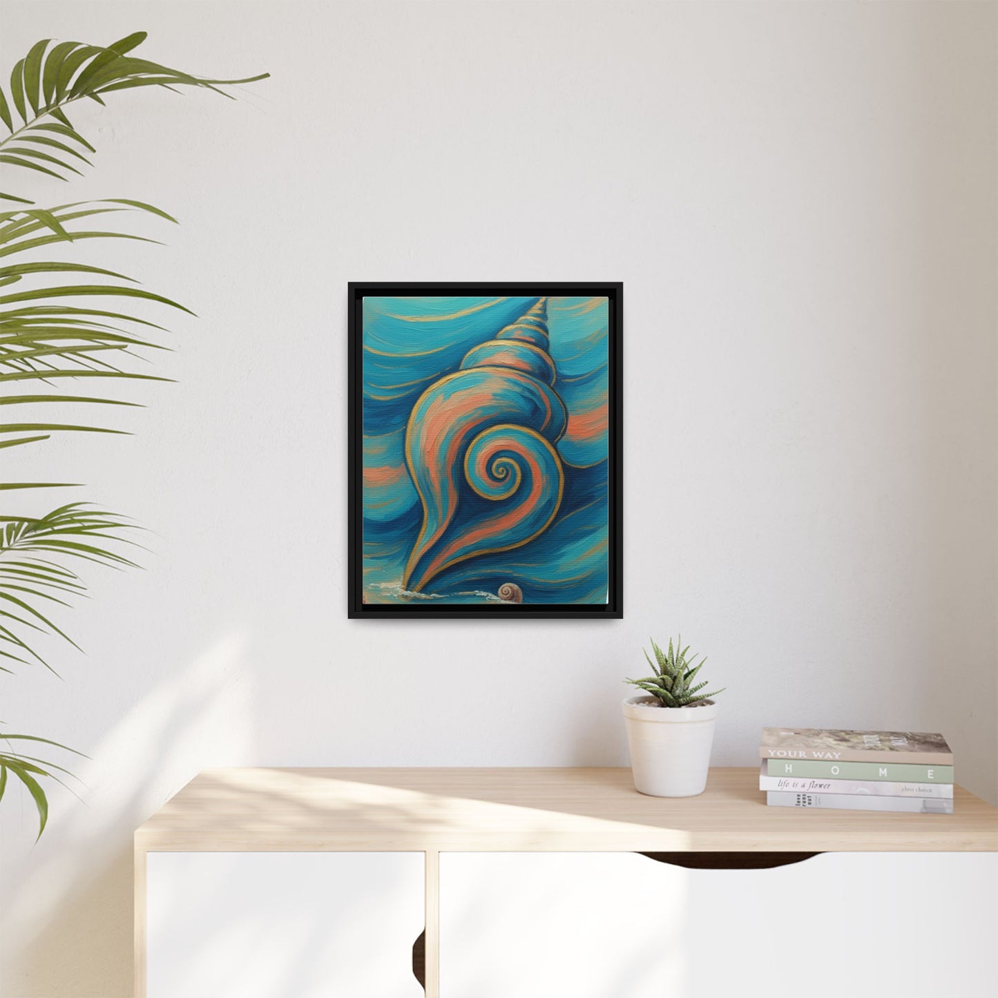 Vibration of the Keys – Colorful Sea Shell Coastal Wall Art