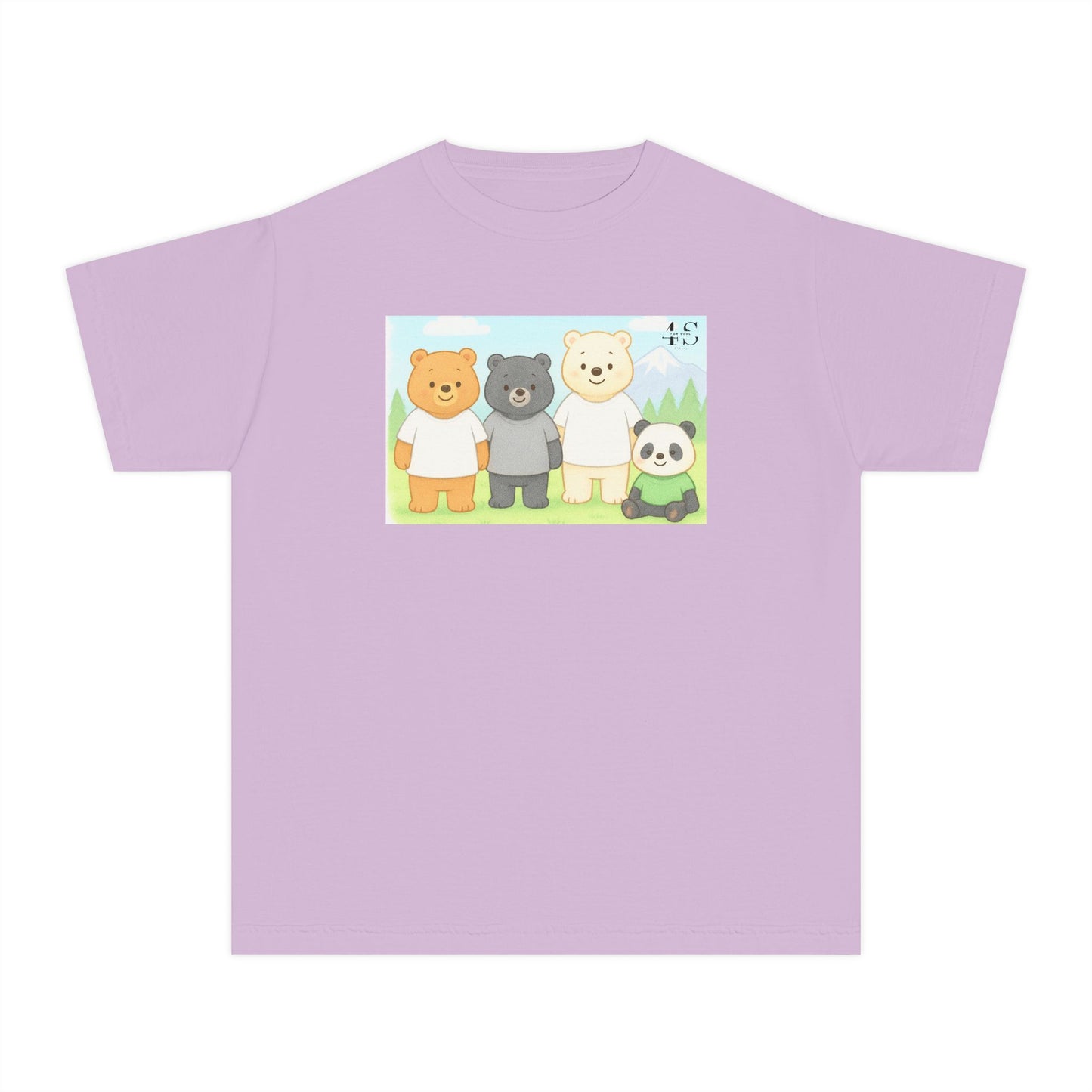 Different Breeds, Same Soul Bear family  Youth T‑Shirt