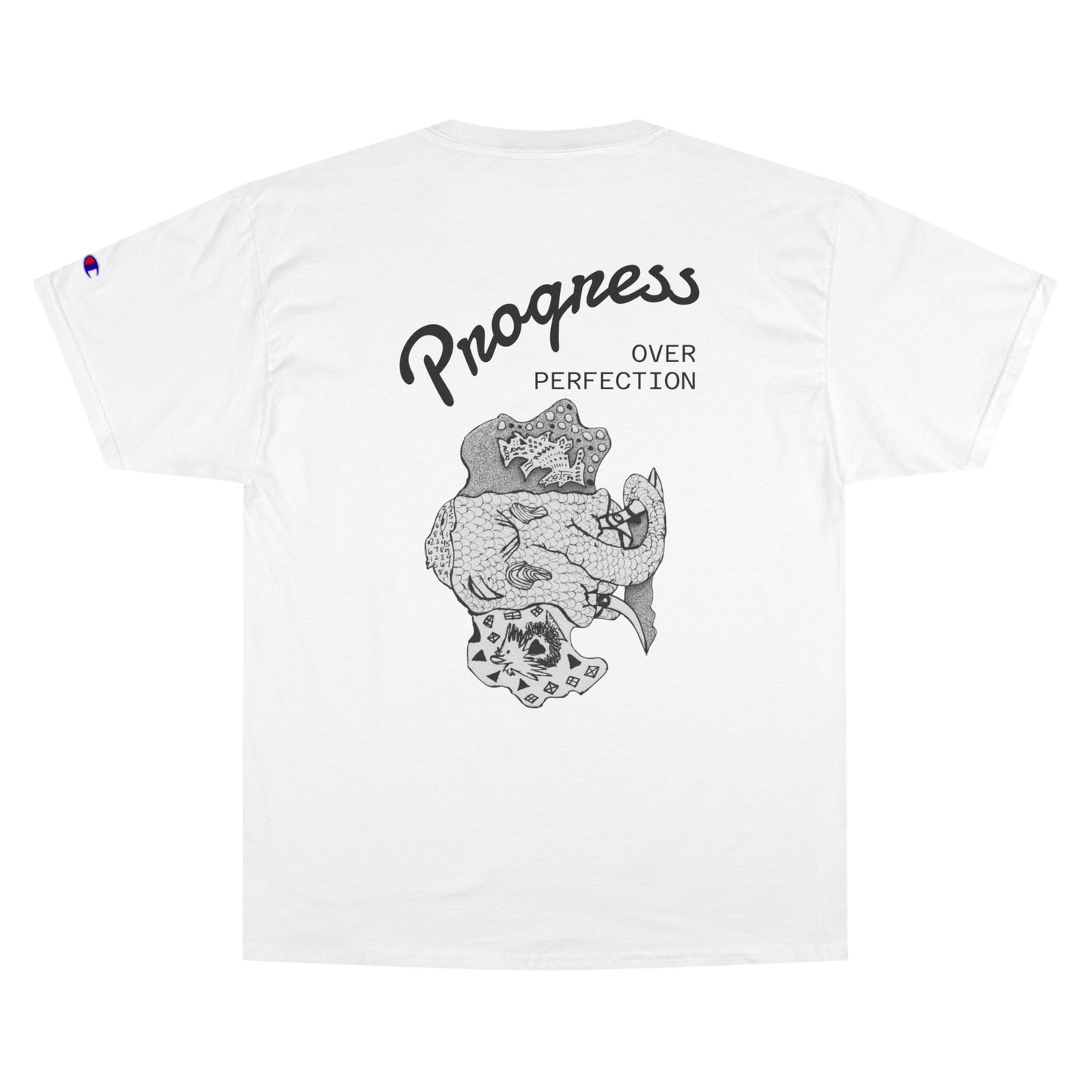 Progress Over Perfection Champion T-Shirt