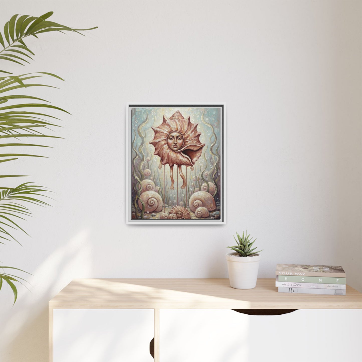Vibration of the Keys “Mother Conch” Wall Art