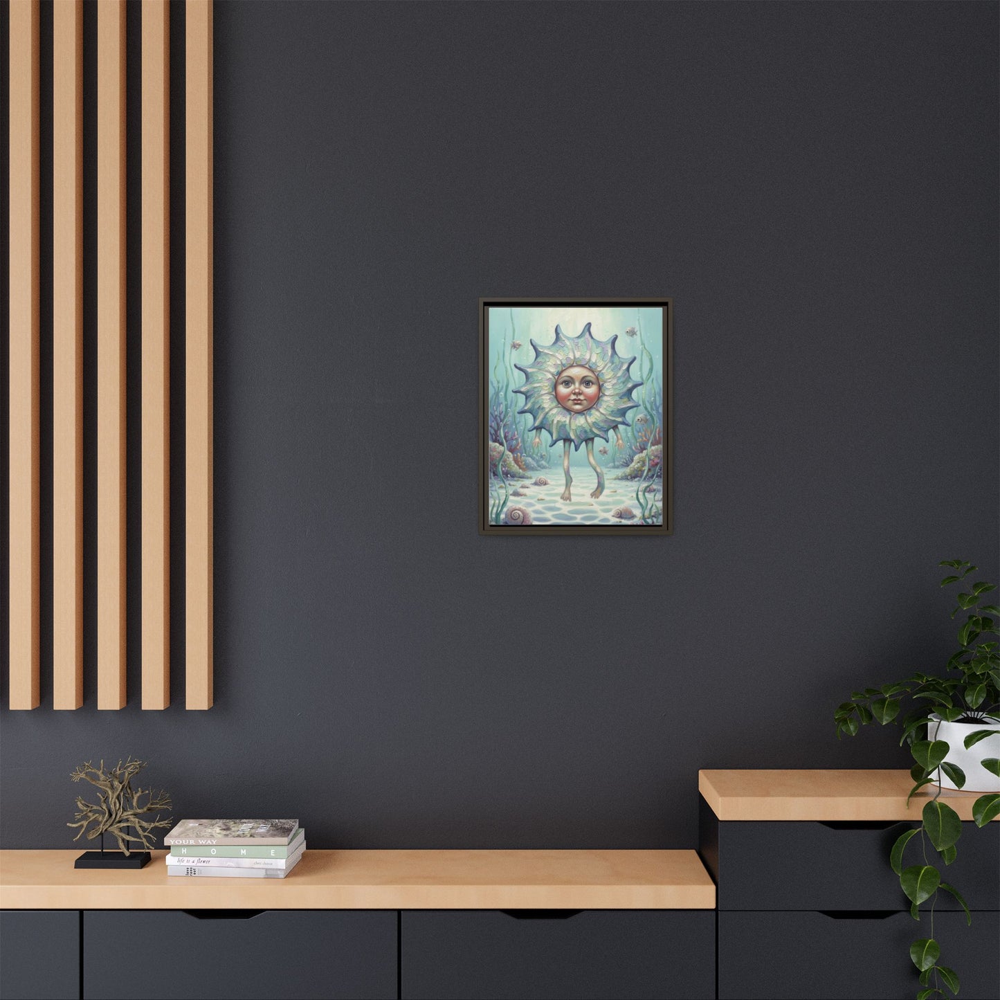 Vibration of the Keys “Baby Conch” Wall Art