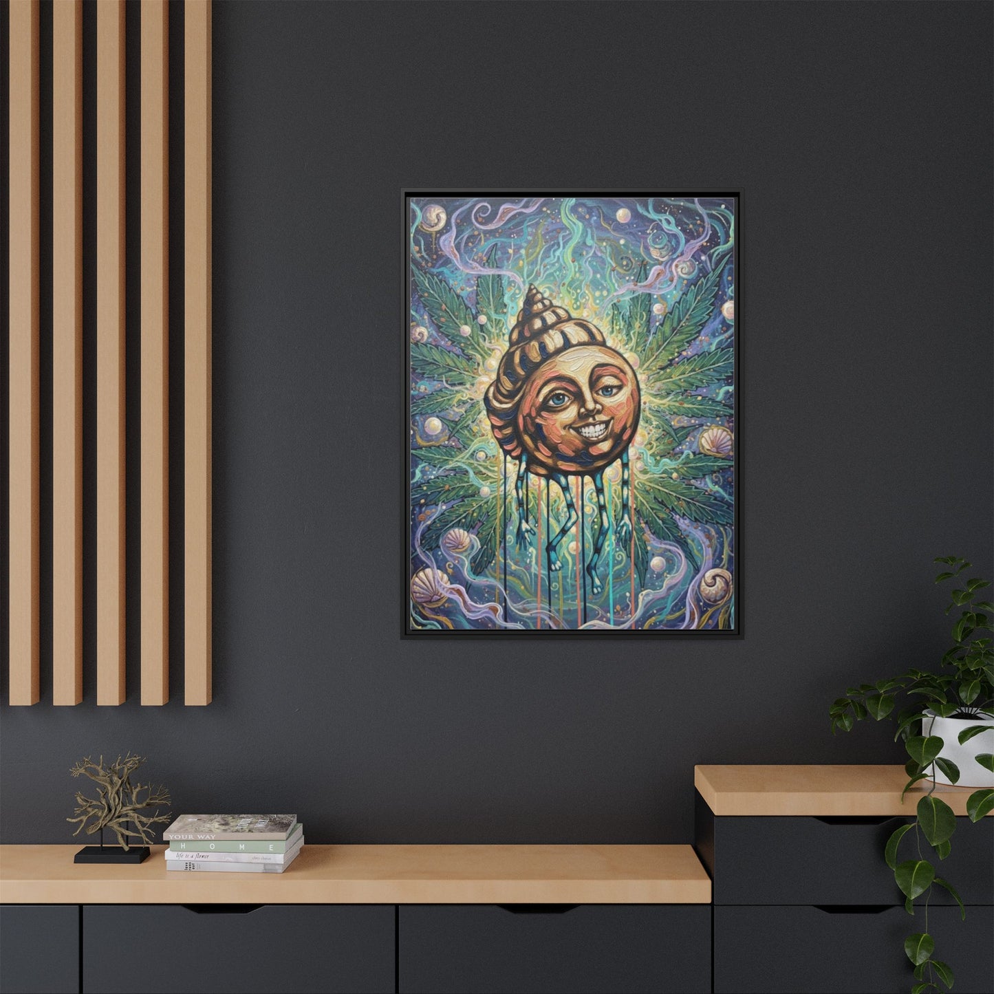 Vibration of the Keys “Legalized Conch” Wall Art