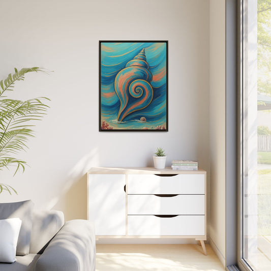 Vibration of the Keys – Colorful Sea Shell Coastal Wall Art