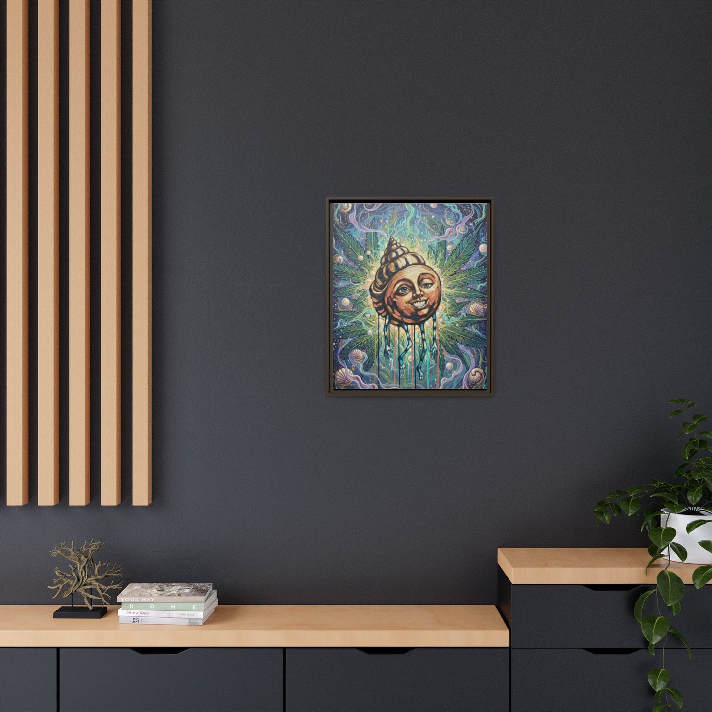 Vibration of the Keys “Legalized Conch” Wall Art