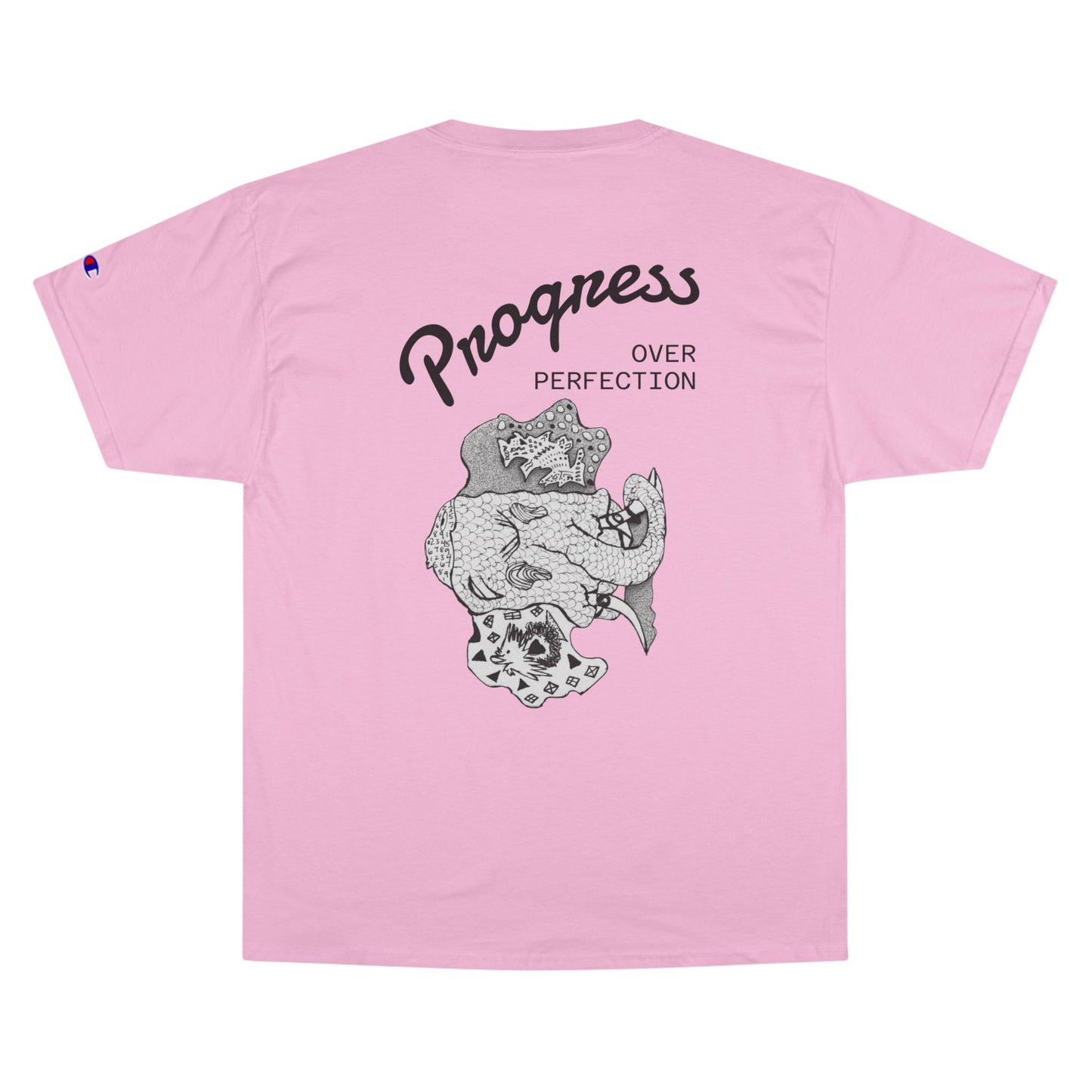 Progress Over Perfection Champion T-Shirt
