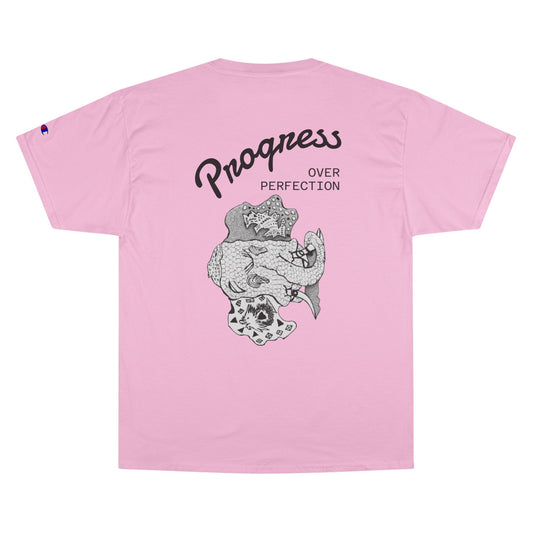 Progress Over Perfection Champion T-Shirt