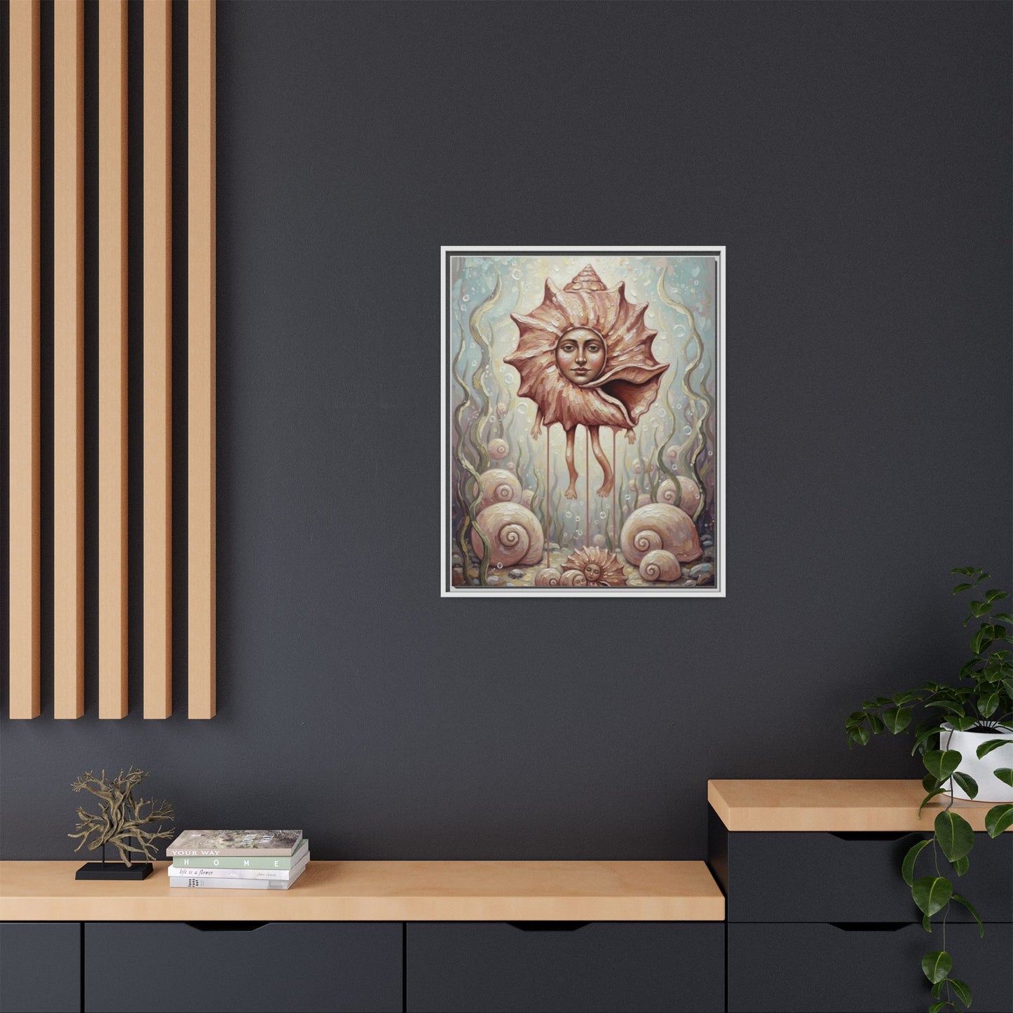 Vibration of the Keys “Mother Conch” Wall Art