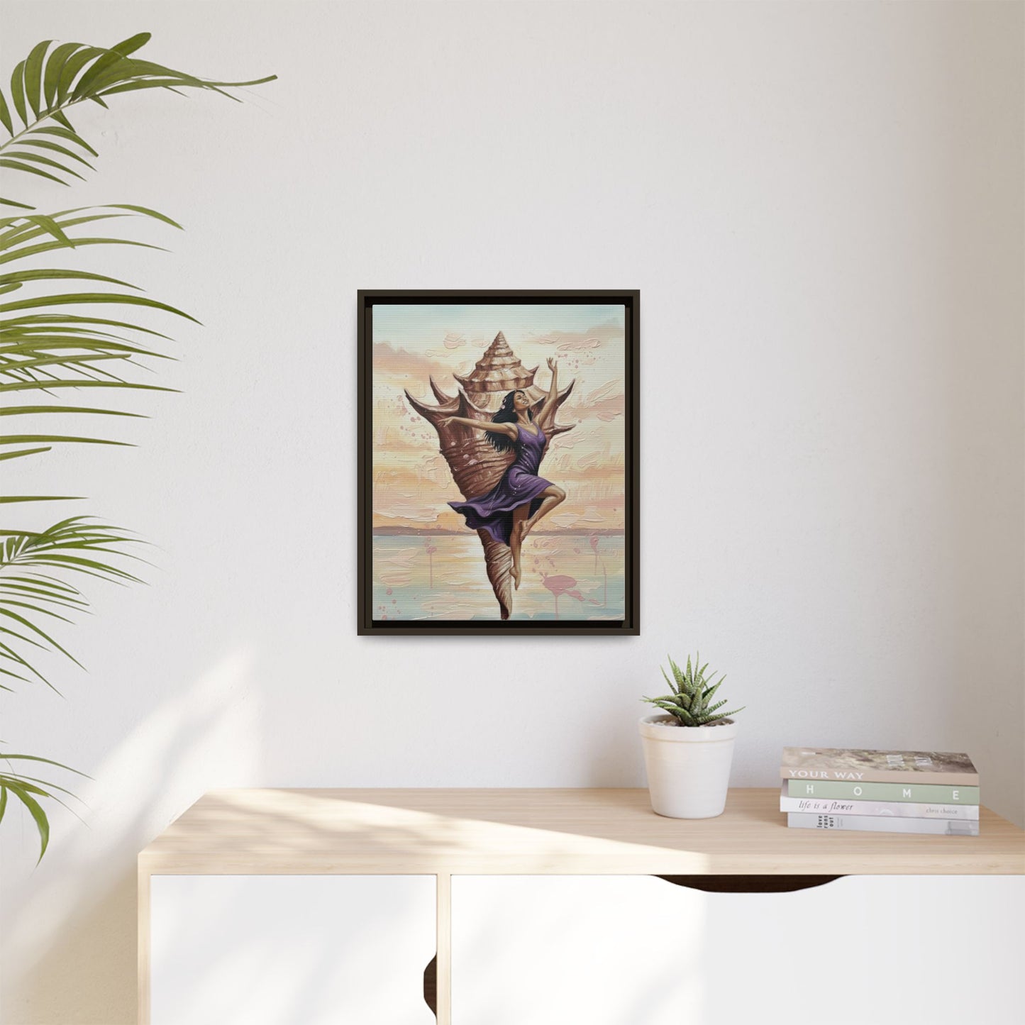 Vibration of the Keys Conch Shell Dancer (Purple)