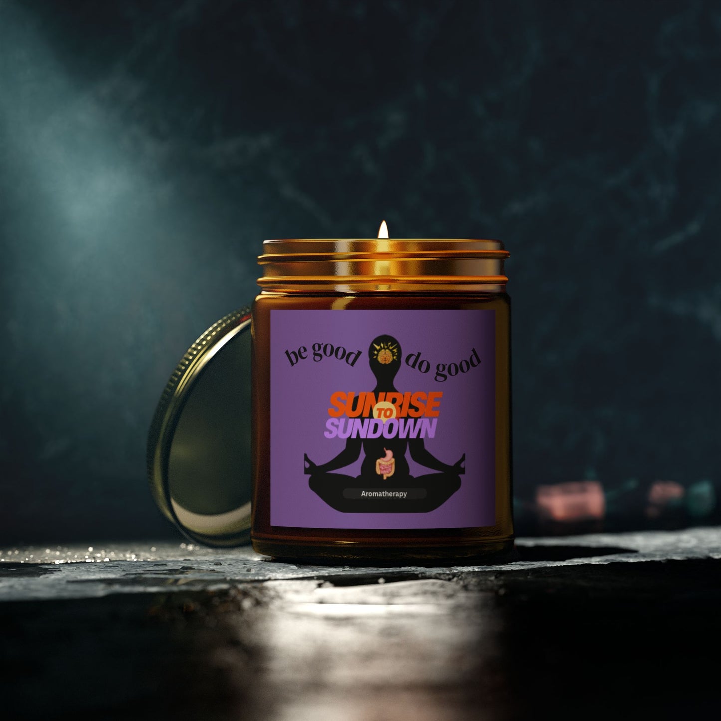 Scented Candle — “Sunrise to Sundown” (4oz & 9oz)