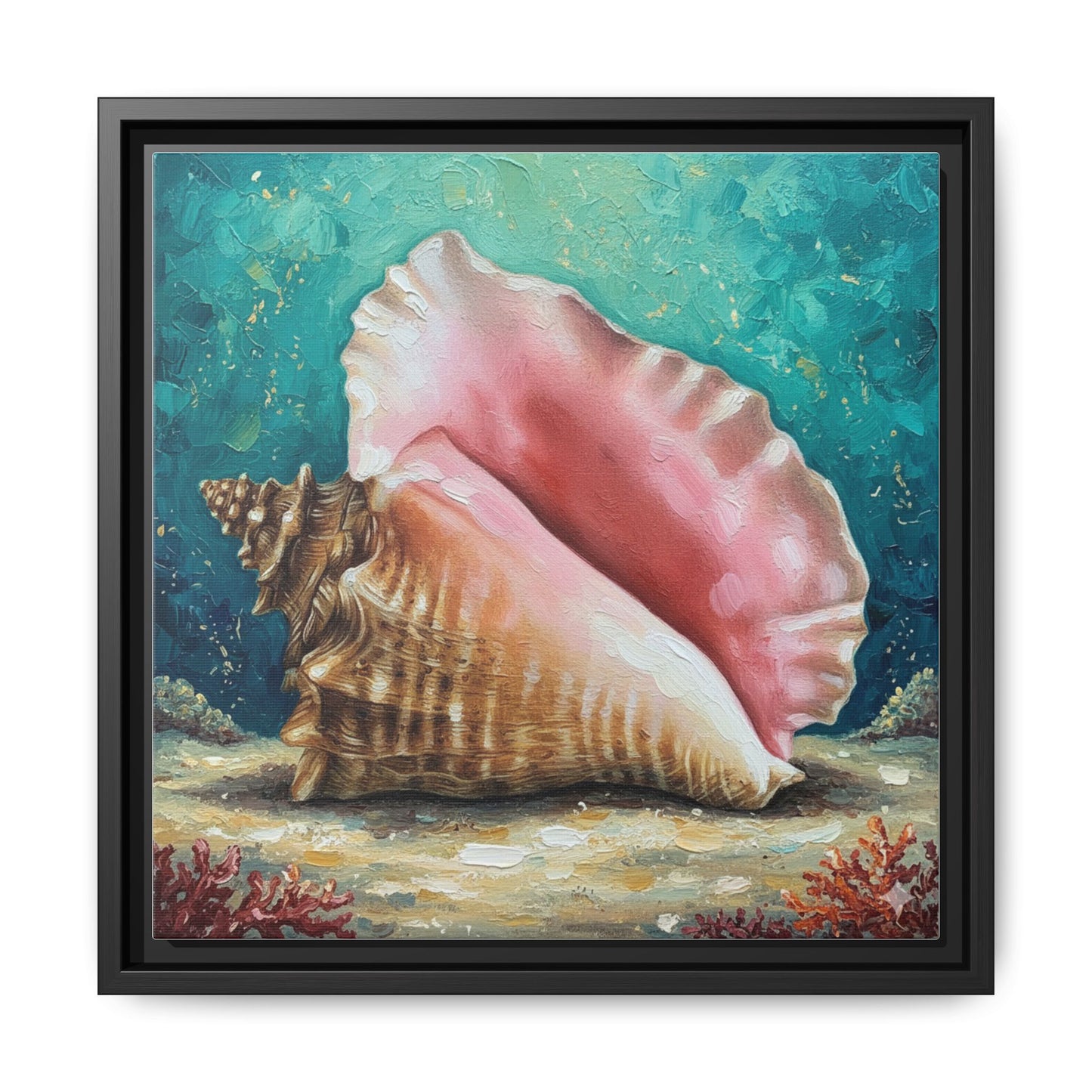 Vibration of the Keys Conch Shell Wall Art